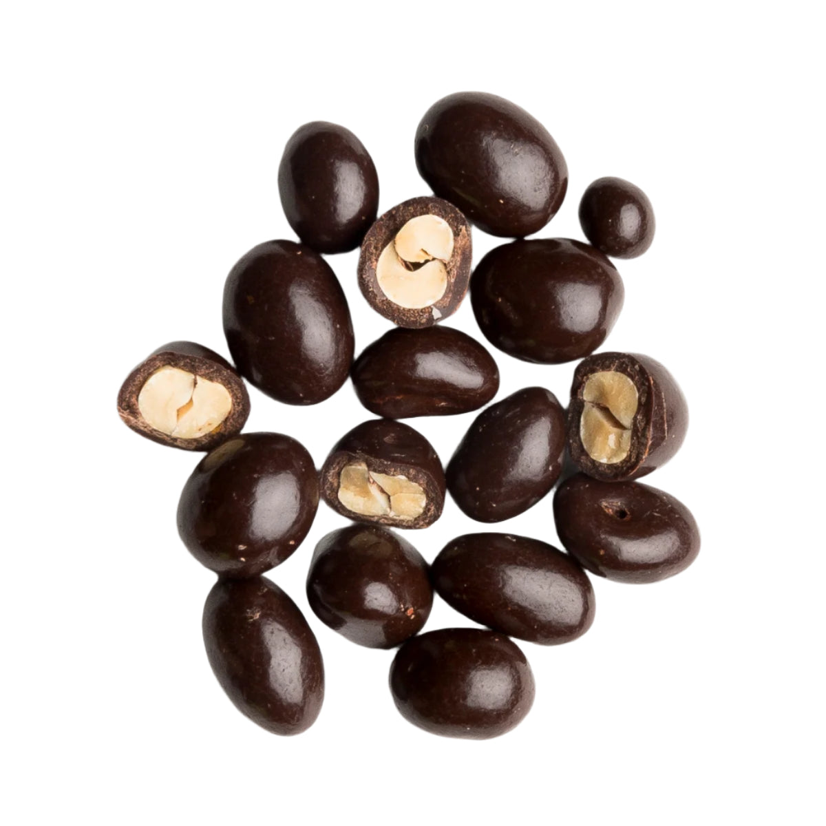 Arachides au chocolat noir