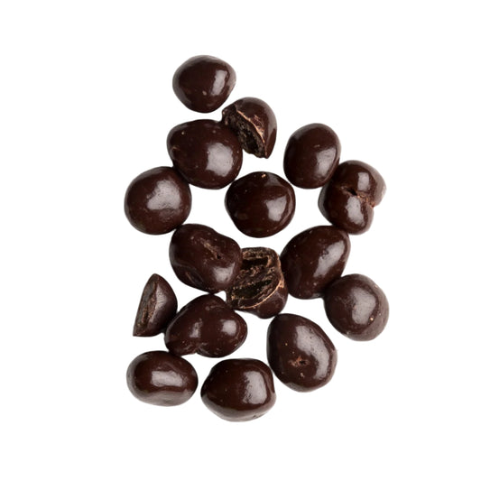 Grain de café au chocolat noir