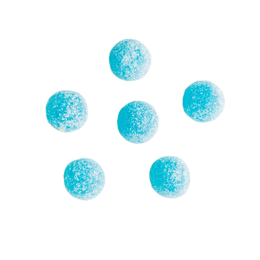 Mini framboise bleue sure