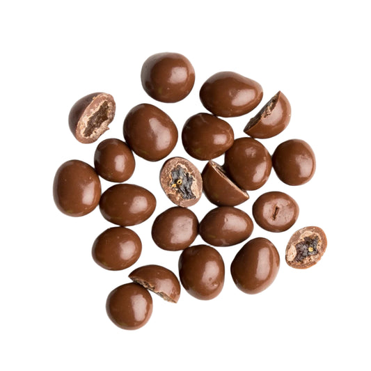 Raisin au chocolat au lait